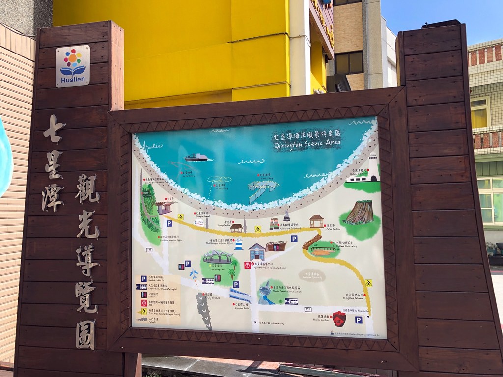 七星潭導覽地圖