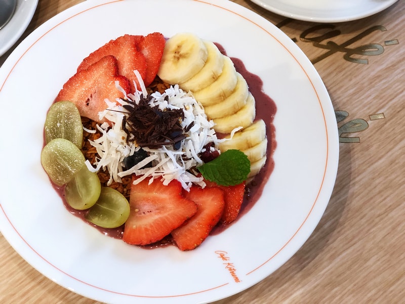 Café Kitsuné LaLaport 南港 巴西莓果優格
