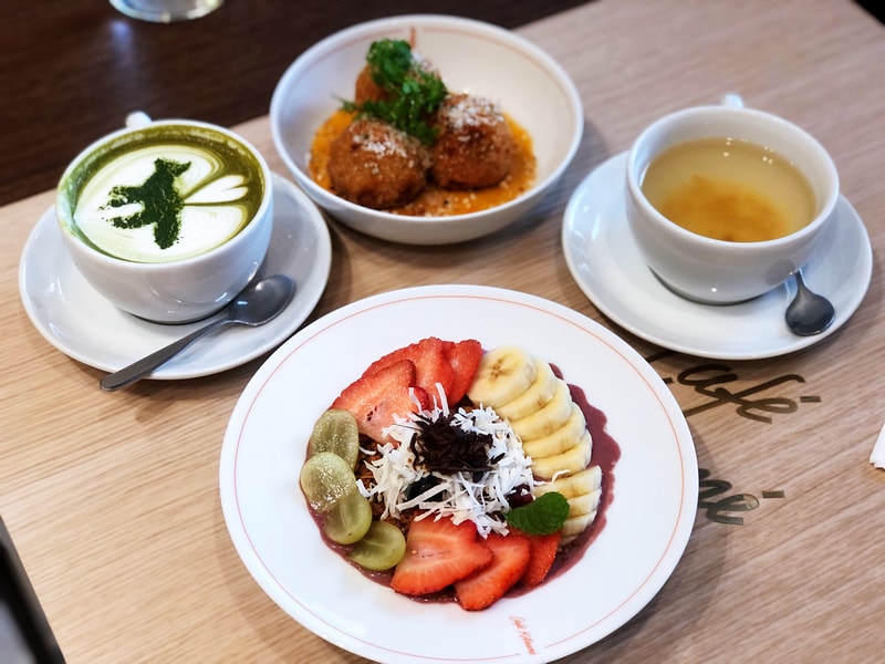 Café Kitsuné LaLaport 南港 早午餐