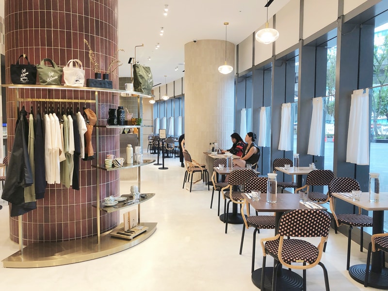 cafe kitsune 南港 lalaport