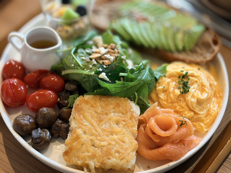 伯朗咖啡館科大概念店 捷運忠孝新生站都市客廳 早午餐咖啡新體驗 - 第20張圖 經典大早餐